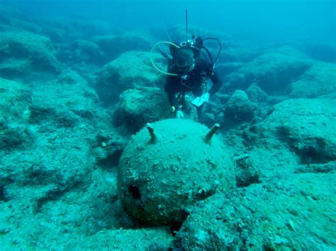 Underwater Mine Exploded in Greece