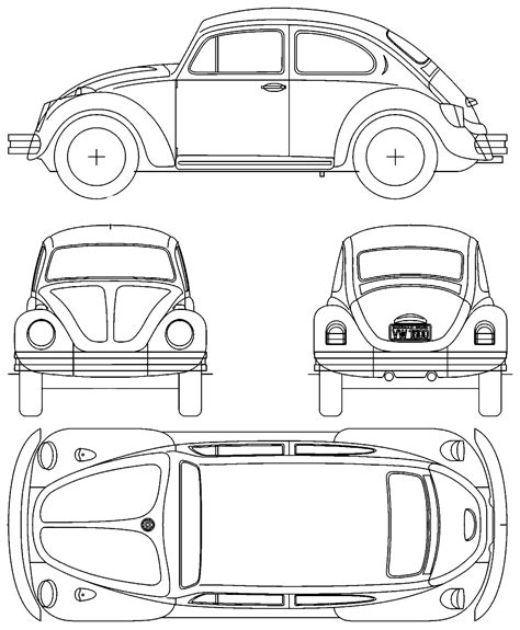 Vw Beetle Outline