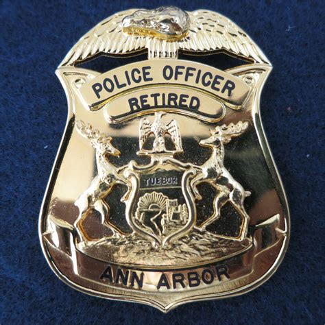 Collectors-Badges Auctions - Police - Retired - Wallet Badge – Ann ...