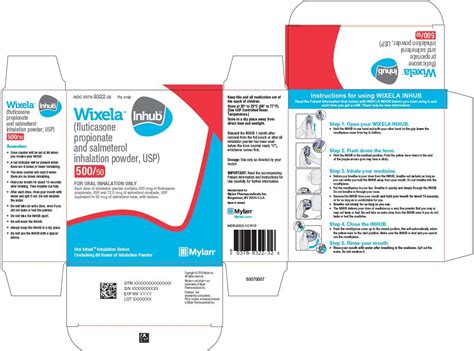 Wixela Inhub - FDA prescribing information, side effects and uses