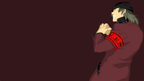 Shinjiro Aragaki from Persona 3 Minimalist Desktop Wallpaper ...