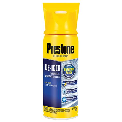 Prestone 11-Oz Aerosol De-Icer Prevents Re-Freezing, 51% OFF