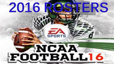 NCAA Football 15 DYNASTY REBOOT EP 1.5 WITH UPDATED 2016 ROSTERS/ ncaa ...