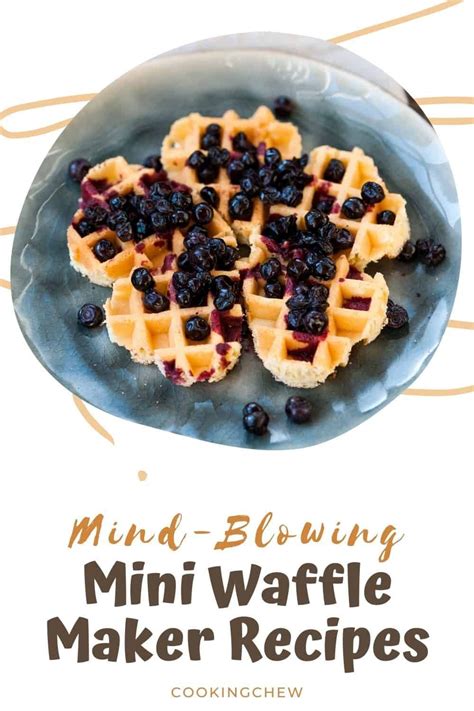 28 Best Mini Waffle Maker Recipes | Recipe | Waffle maker recipes ...