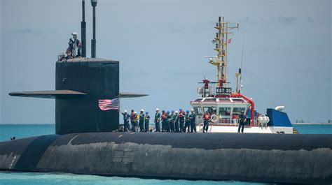 USS West Virginia visits Diego Garcia during extended deterrence patrol > U.S. Strategic Command ...