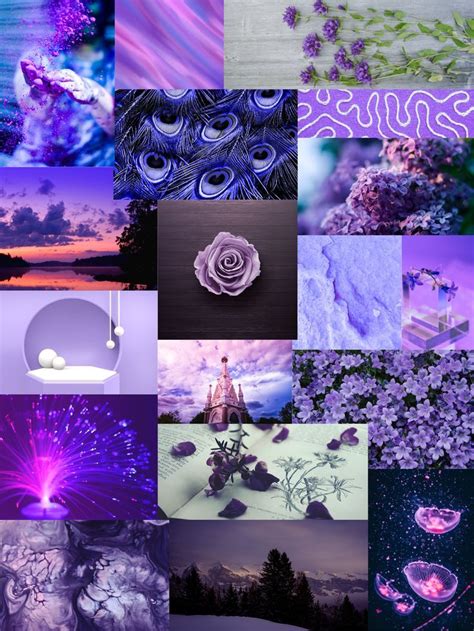 Purple aesthetic | Postcard | Purple aesthetic, Purple design, Purple