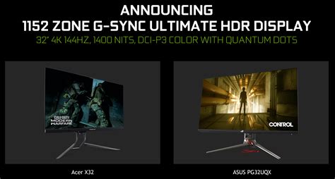 GeForce At CES 2020: New G-SYNC ULTIMATE Mini-LED and 360Hz Tech, New ...