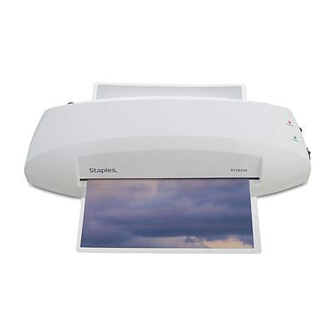 Staples Thermal & Cold Laminator, 9.5" Width, White (5738801/5738802 ...