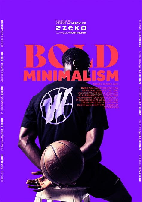 Bold Minimalism Graphic Design Trends 2023 Poster Design Inspiration by Zeka Design | Behance