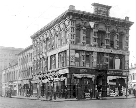 Looking at the southwest corner of Main and Temple Streets, downtown ...