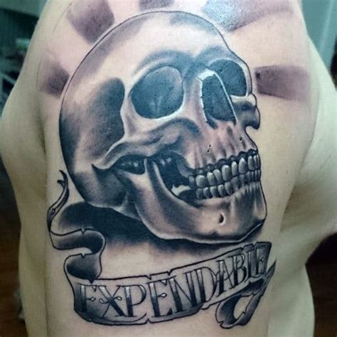 30 Expendables Tattoo Designs For Men - Manly Ink Ideas