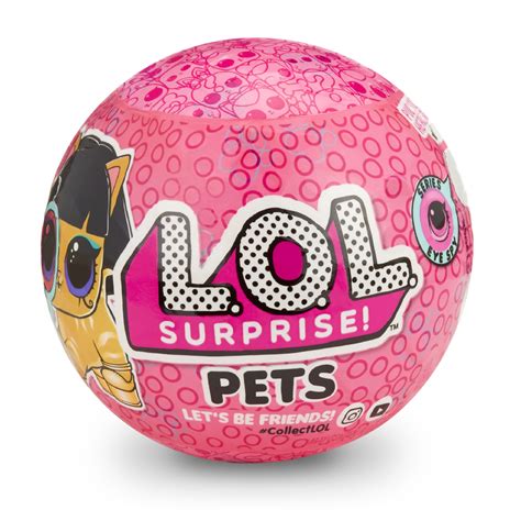 LOL Surprise! Eye Spy Pets Series 4-2A Ball with Puppy, Toys for Girls ...