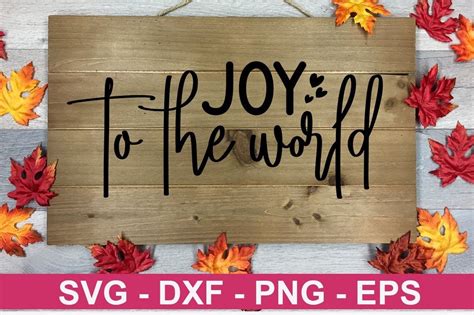 Joy to the World SVG Graphic by Designdealy · Creative Fabrica