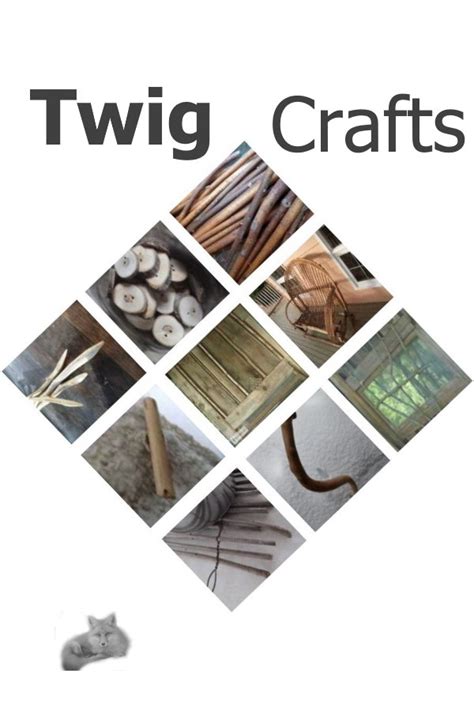 Twig Crafts - primitive, natural art made with branches and twigs