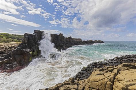 Australia, New South Wales, Kiama, Bombo Headland Quarry Geological ...