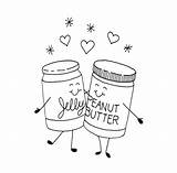 Peanut Butter And Jelly Cartoon Coloring Pages sketch template