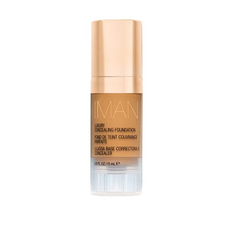 IMAN Cosmetics Luxury Concealing Foundation, Medium Skin, Clay 2, 0.5 Oz - Walmart.com