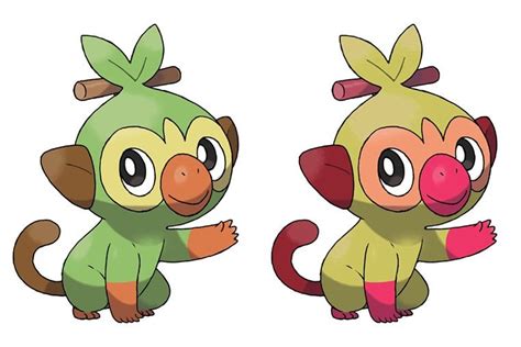 My take on Galar shiny starters : pokemon