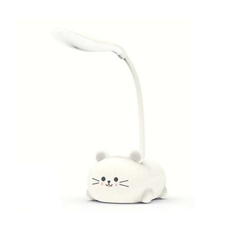 Jual Lampu Meja Kartun Lucu Hewan Peliharaan Kucing Lampu Malam Usb Isi Ulang Lampu Meja Led ...