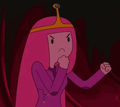 Princess Bubblegum Fight Me Adventure Time | GIF | PrimoGIF