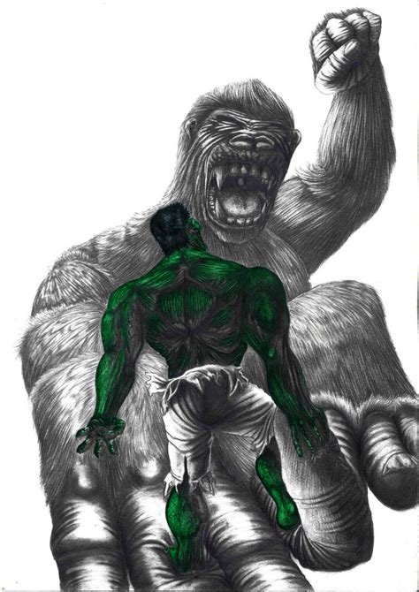 The Hulk Vs King Kong by Chunopo on DeviantArt