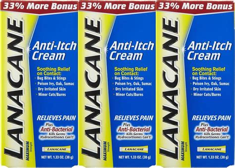 Amazon.com: Lanacane Maximum Strength Pain and Intense Itch Anti-Itch ...