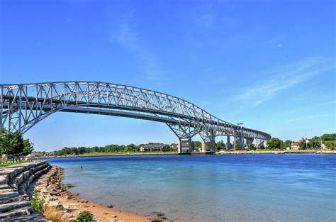 Blue Water Bridge-Taken from the Canadian side-Gateway to Lake H ...