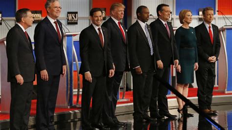 Republican debate transcript: primetime debate on economy - Election ...