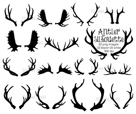 Deer Antlers Silhouette | ubicaciondepersonas.cdmx.gob.mx