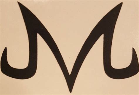 Majin M Logo Vinyl Sticker Decal choose size/color DBZ | eBay | Vinyl sticker, Dbz, Anime dragon ...