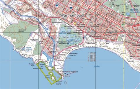 WARRNAMBOOL SOUTH 1-25,000 Vicmap Topographic Map 7321-2-S - Maps, Books & Travel Guides