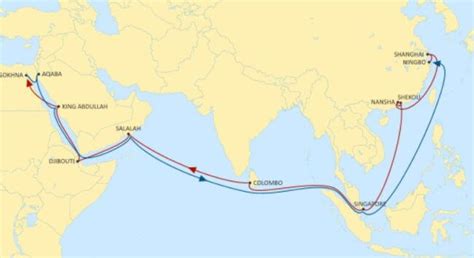 MSC Mediterranean Shipping Company connects Asia and Red Sea in dew ...