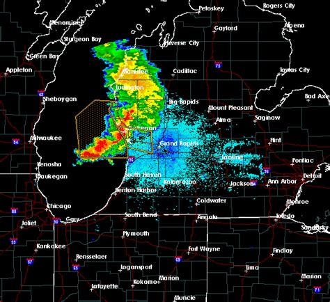 Interactive Hail Maps - Hail Map for Muskegon Heights, MI