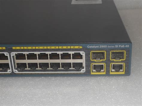 Cisco Catalyst 2960 Series SI PoE 48-Port Ethernet Switch WS-C2960 ...