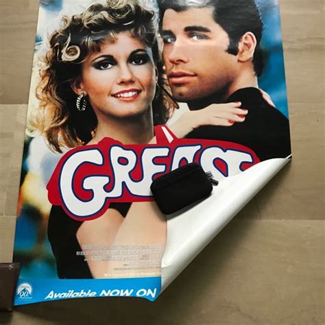 Grease Movie Poster, Hobbies & Toys, Toys & Games on Carousell