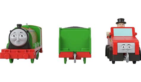 Thomas Friends Henry With Winston And Sir Topham Hatt, Motorized Toy Train For Preschool Kids ...