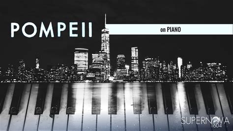 POMPEII - Bastille | Piano Cover - YouTube