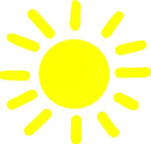 Yellow Sunshine Clip Art at Clker.com - vector clip art online, royalty ...