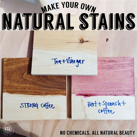 Scrap Wood Wall Art & How to Make Your Own Natural Wood Stains | East ...