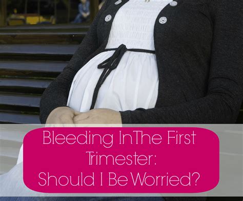 Bleeding In The First Trimester | Is This Normal? - Trimester Talk