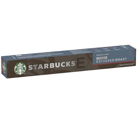 STARBUCKS by Nespresso Decaf Espresso Roast x 10 coffee pods