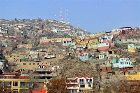 Kabul is the capital of troubled Afghanistan Stock Photo | Adobe Stock