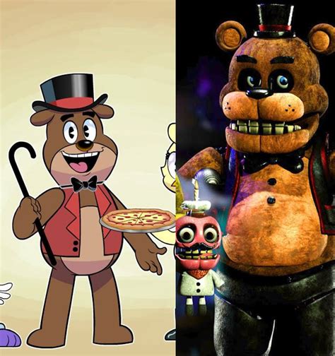 Hey, these FNAF Plus designs remind me of hotdiggedydemon's Fazbear ...