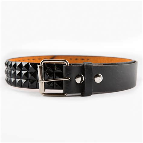 Black Pyramid Stud Belt - Cybershop Australia