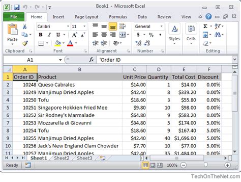 MS Excel 2010: How to Create a Pivot Table