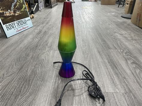 Urban Auctions - RAINBOW LAVA LAMP