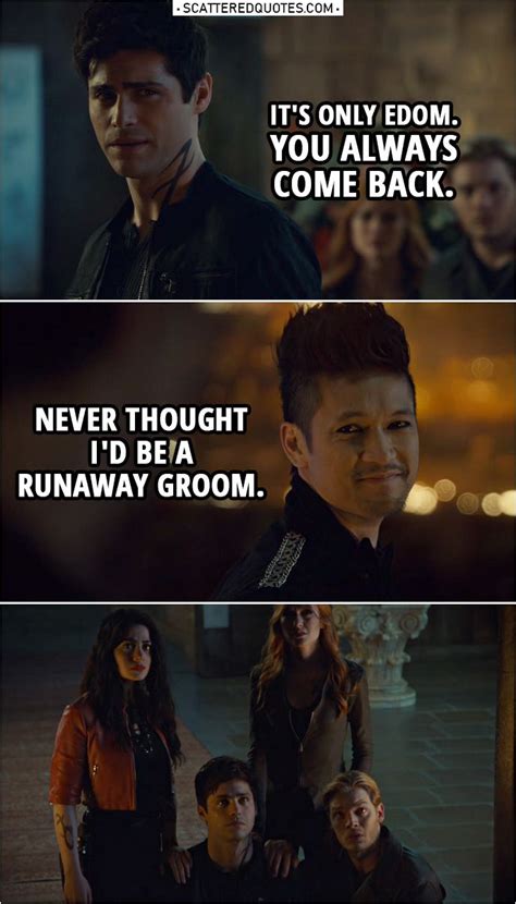 100+ Best 'Shadowhunters' Quotes: "All the legends are true." | Scattered Quotes | Shadowhunters ...