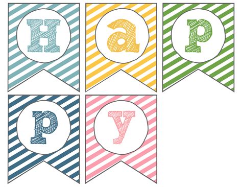 Easter Banner Free Printable {Happy Easter} - Paper Trail Design