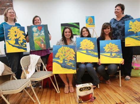 The Drunken Palette 'Fun Art Classes for Adults' at the Spirit Gallery - New London, CT Patch