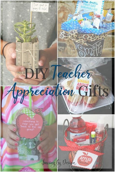 DIY Teacher Gifts for Back to School - Perfect for Teacher Appreciation ...